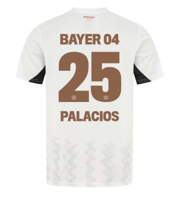 Bayer Leverkusen Exequiel Palacios #25 Segunda Equipación 2024-25 Manga Corta